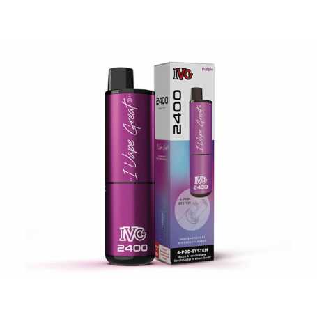 IVG 2400 4-Pod System Akkuträger Purple