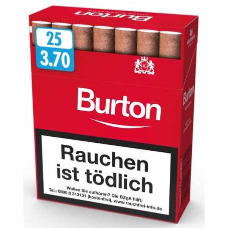Burton Original Naturdeckblatt Zigarillos XL