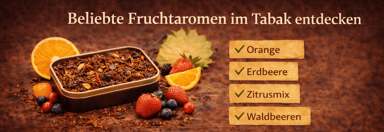 Beliebte Fruchtaromen im Tabak Überblick