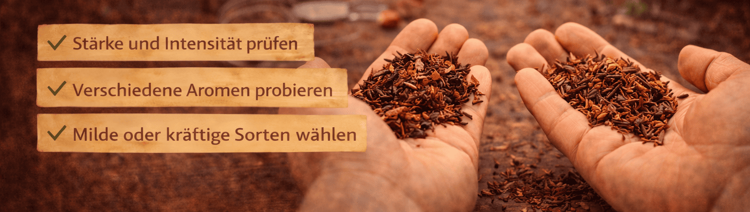 Die richtige Tabakauswahl 1