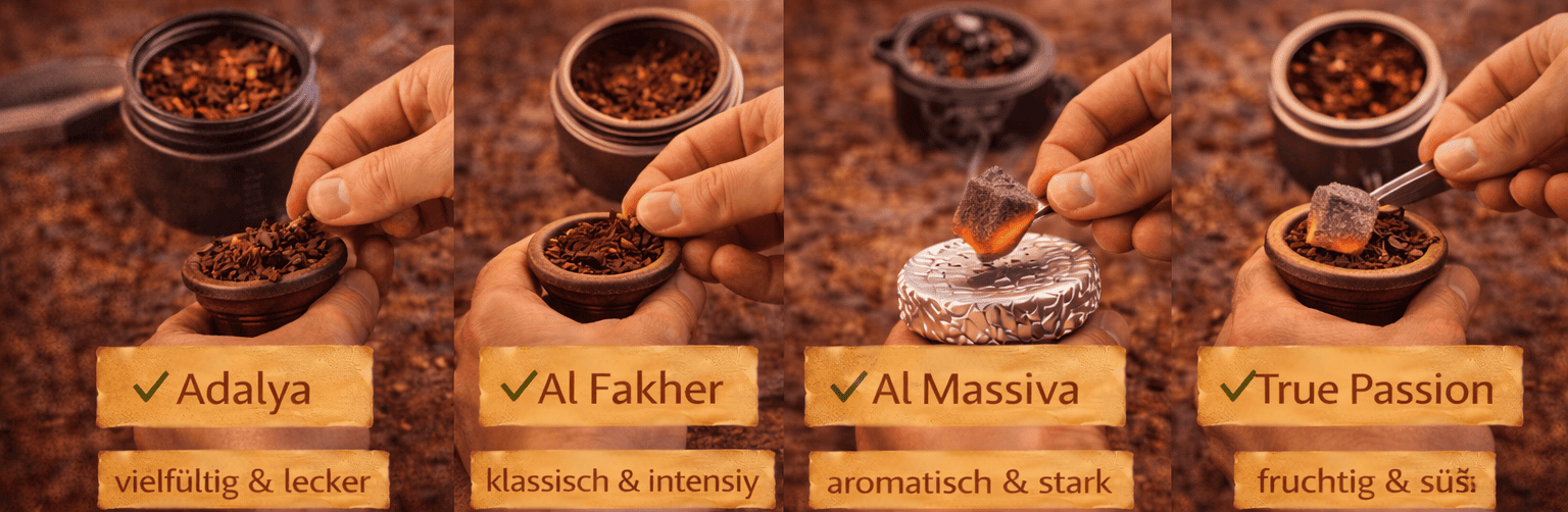 Shisha Tabak Auswahl Tipps
