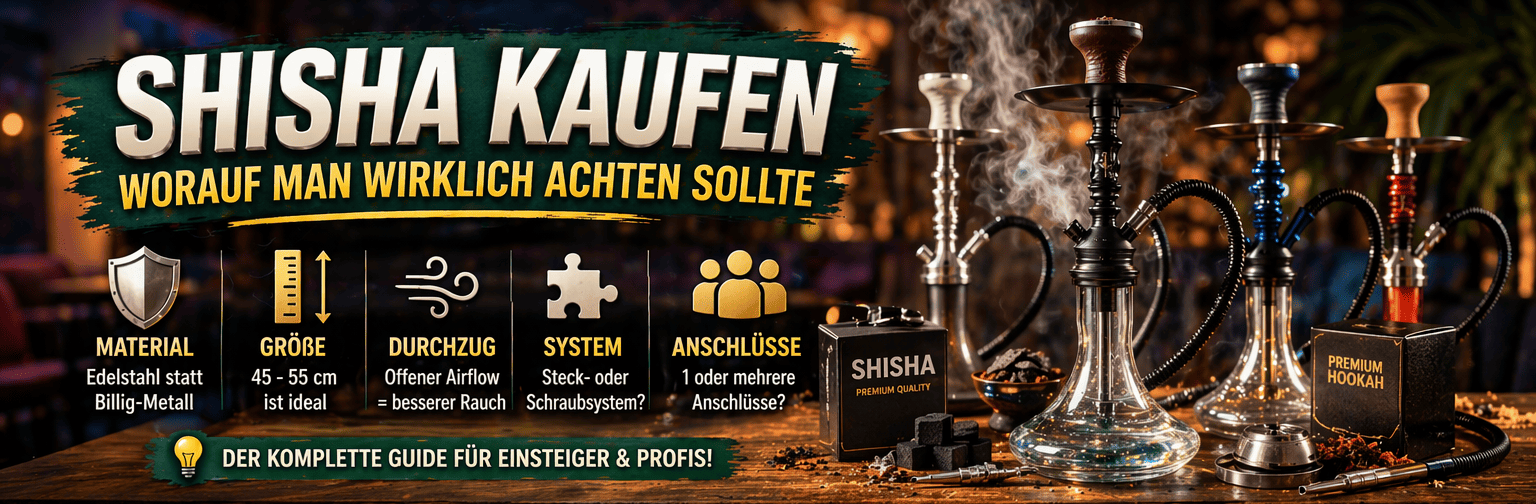 Shisha kaufen Tipps