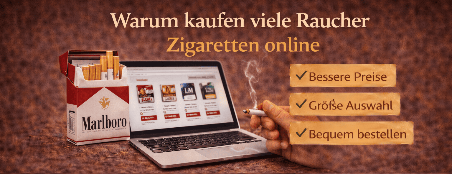 Zigaretten online kaufen Vorteile