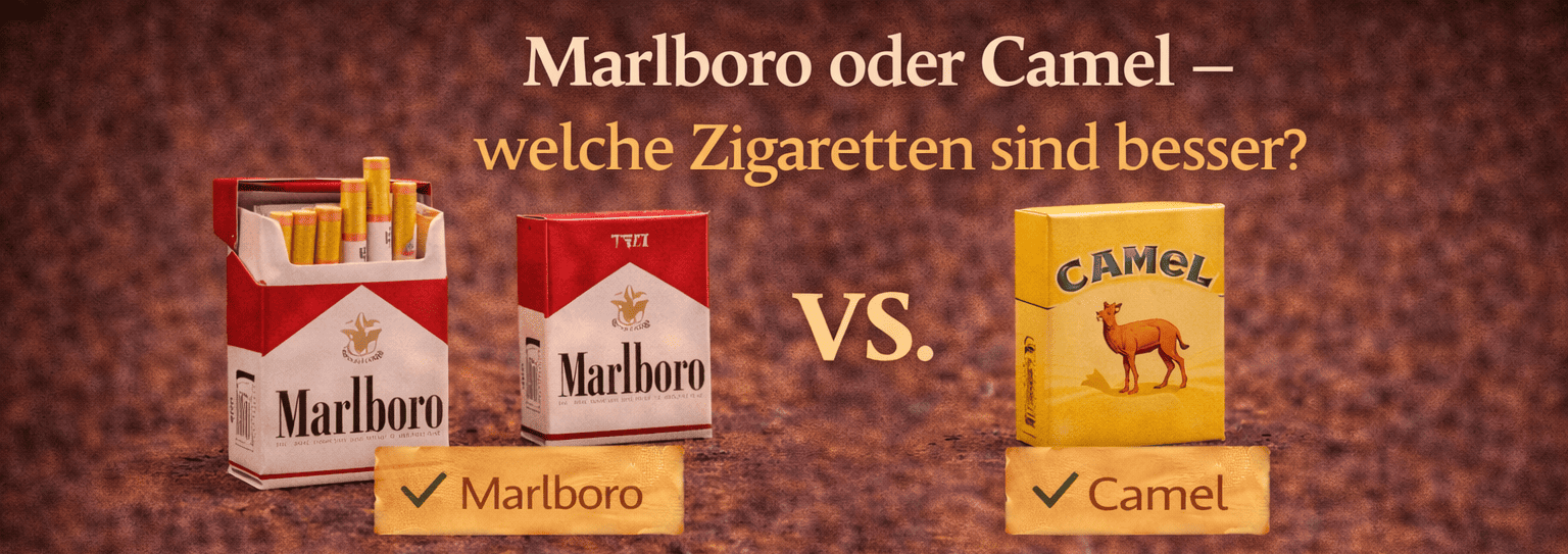 Marlboro vs Camel Vergleich
