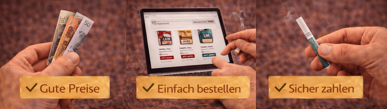 Zigaretten online bestellen Lieferung