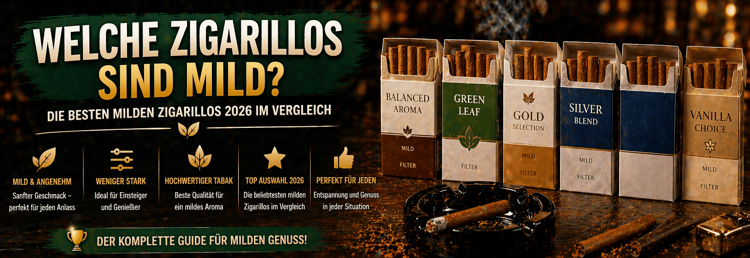 Welche Zigarillos sind mild?