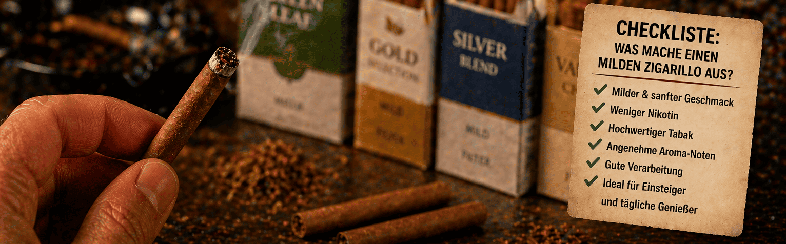 Welche Zigarillos sind mild 1