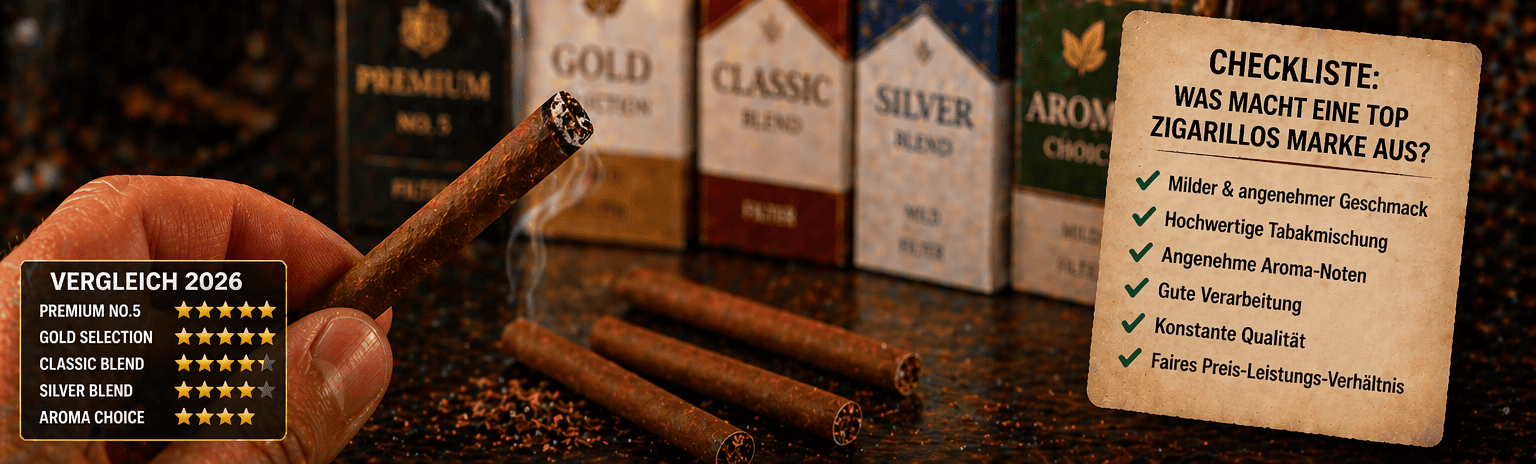Die besten Zigarillos Marken im Vergleich 1