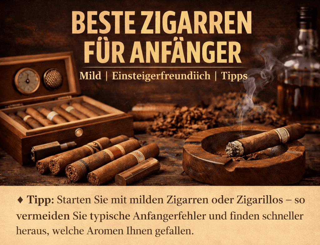 Beste Zigarren für Anfänger