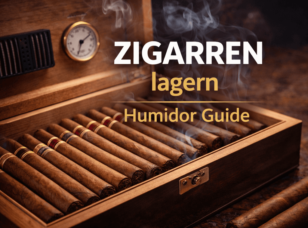 Zigarren lagern im Humidor Guide