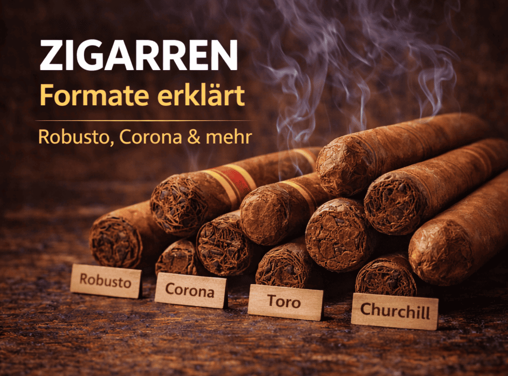 Zigarren Formate Robusto Corona Churchill Vergleich