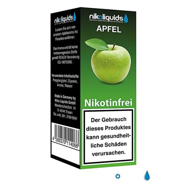 Nikoliquid Apfel 0mg Nikotin
