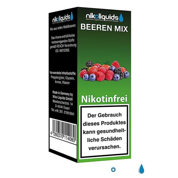 Nikoliquid Beeren Mix 0mg