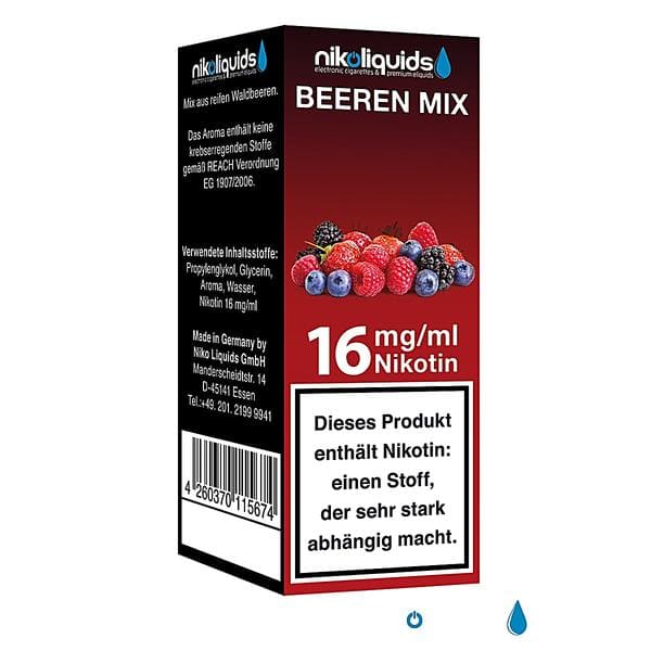 Nikoliquid Beeren Mix 16mg