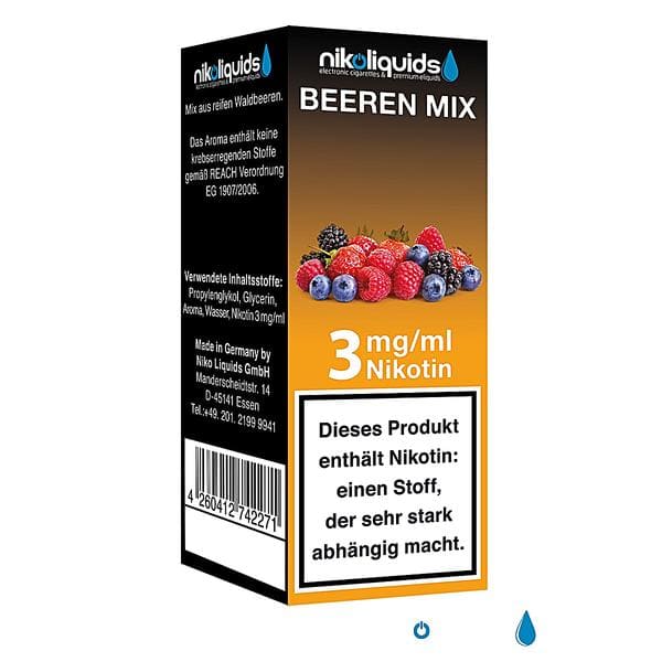 Nikoliquid Beeren Mix 3mg