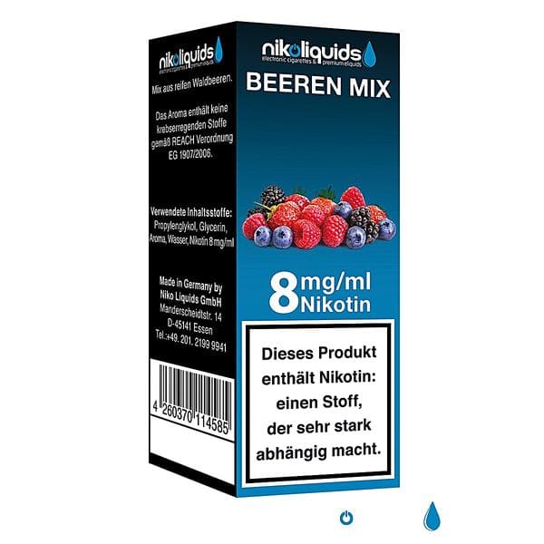 Nikoliquid Beeren Mix 8mg