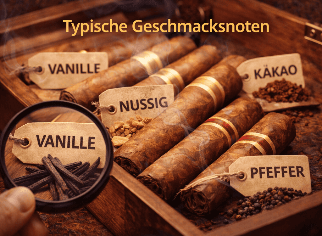 Zigarren Aromen Übersicht