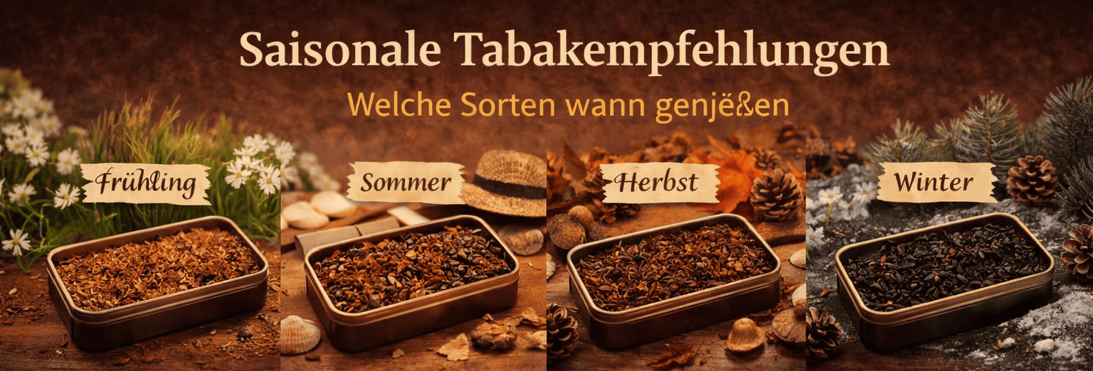 Saisonale Tabakempfehlungen – welche Sorten wann genießen
