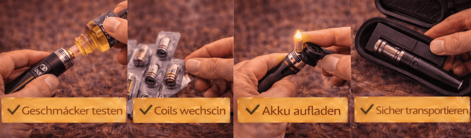 E-Zigaretten Zubehör 1