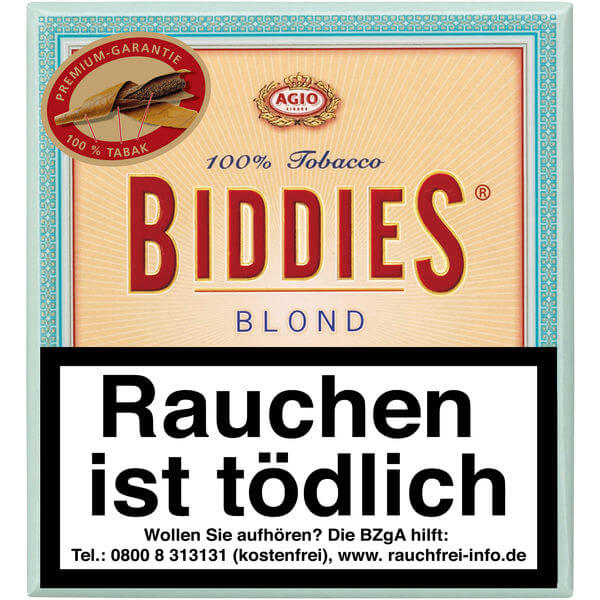 Biddies Blond Zigarillos