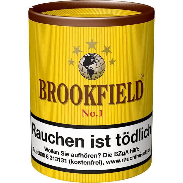 Brookfield Pfeifentabak No.1 Dose