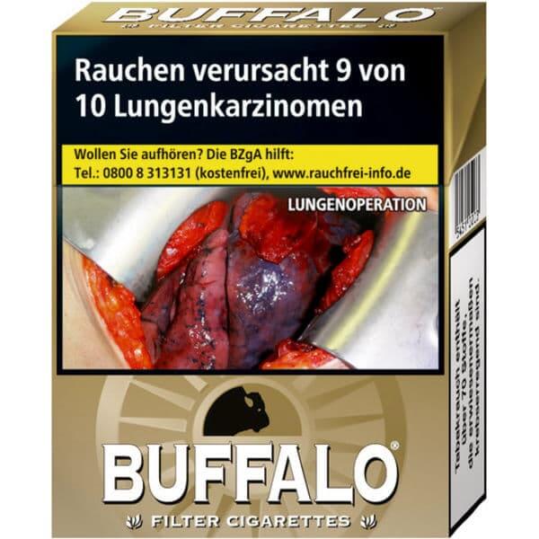 Buffalo Gold Zigaretten Packung