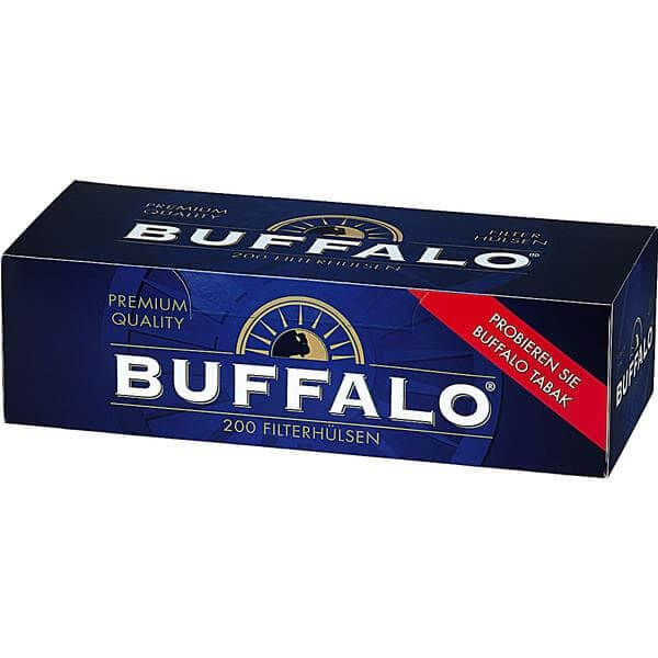 Buffalo Blau Zigarettenhülsen 200