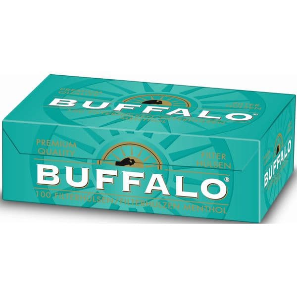 Buffalo Menthol Zigarettenhülsen