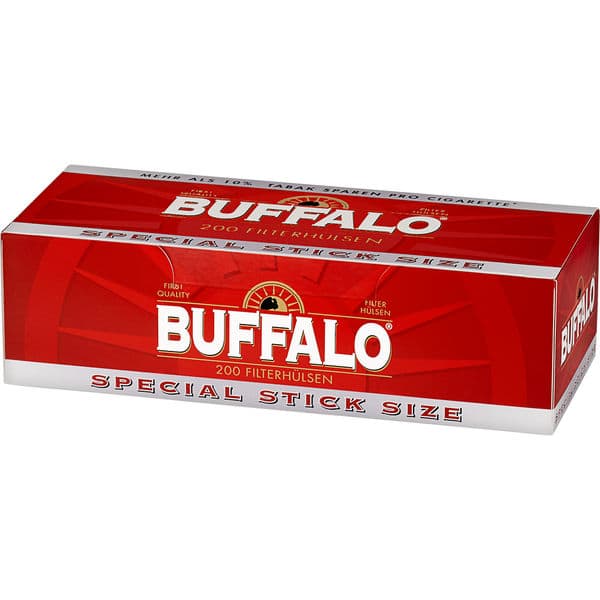 Buffalo Spezial Zigarettenhülsen