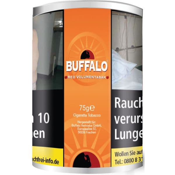 Buffalo Red Tabak Dose