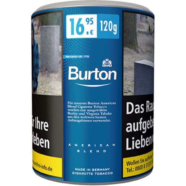 Burton Blue Tabak Dose