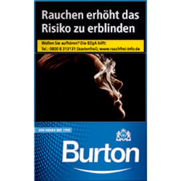 Burton Blue Long Zigaretten
