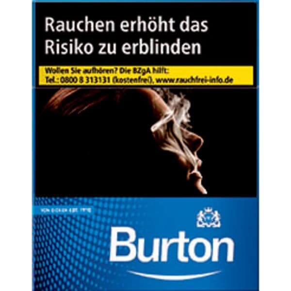 Burton Blue Zigaretten Packung