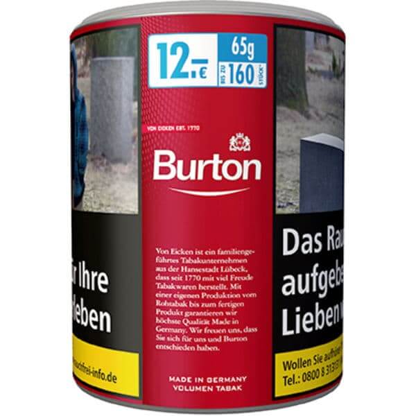 Burton Rot XL-Size Tabak