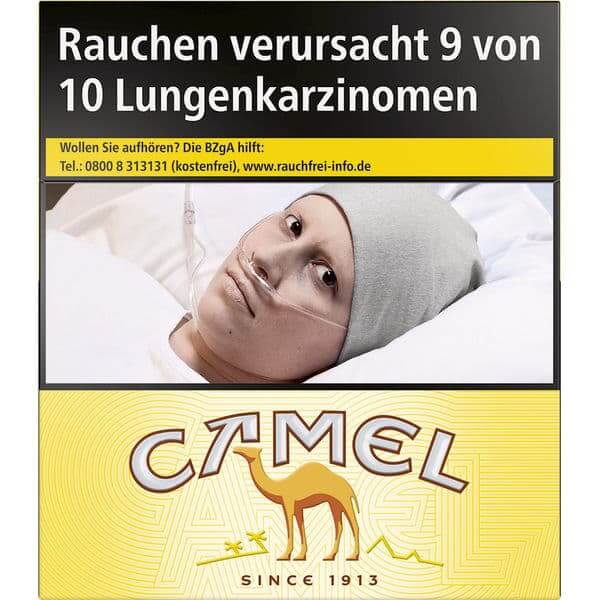 Camel Yellow Zigaretten XXXXL