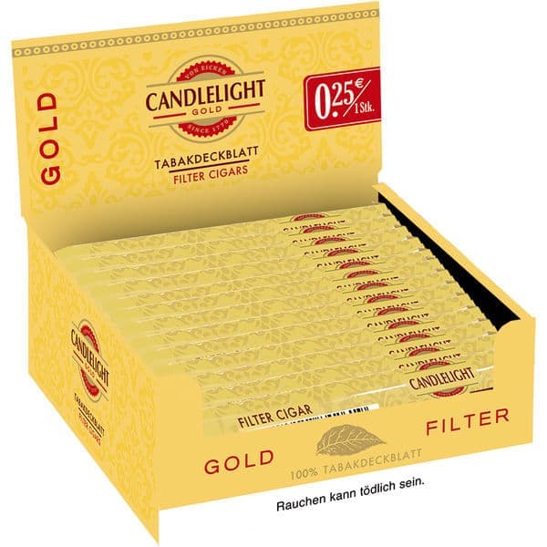 Candlelight Gold Filter Zigarillos