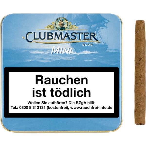 Clubmaster Mini Blue Zigarillos