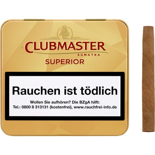 Clubmaster Superior Sumatra Zigarillos