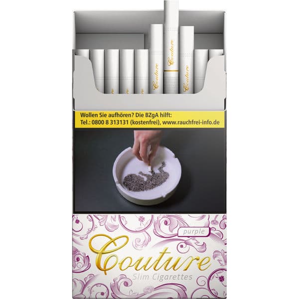 Couture Slims Purple Zigaretten