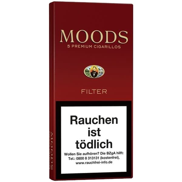Dannemann Moods Filter Zigarillos