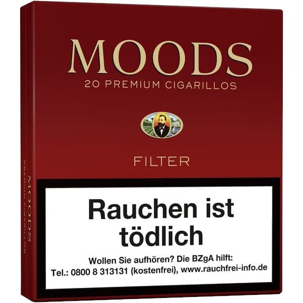 Dannemann Moods Filter Zigarillos