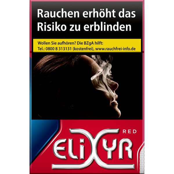Elixyr Red Zigaretten Packung