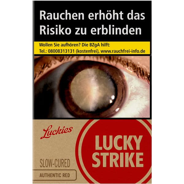 Lucky Strike Authentic Red