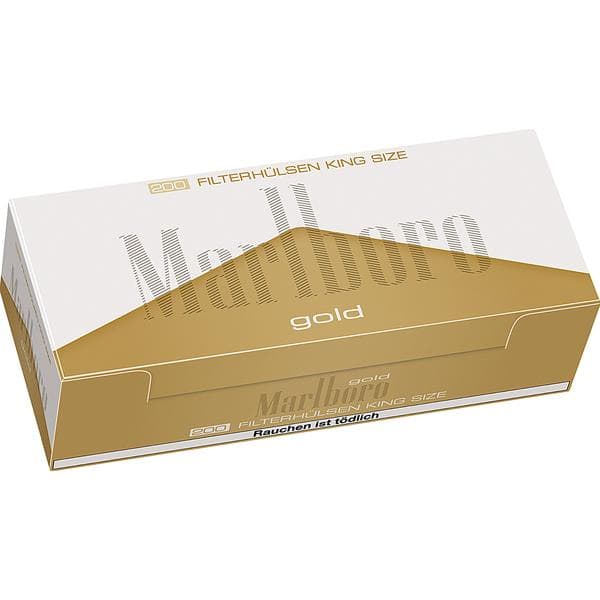 Marlboro Gold Zigarettenhülsen