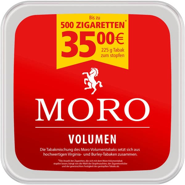 Moro Rot Tabak Eimer