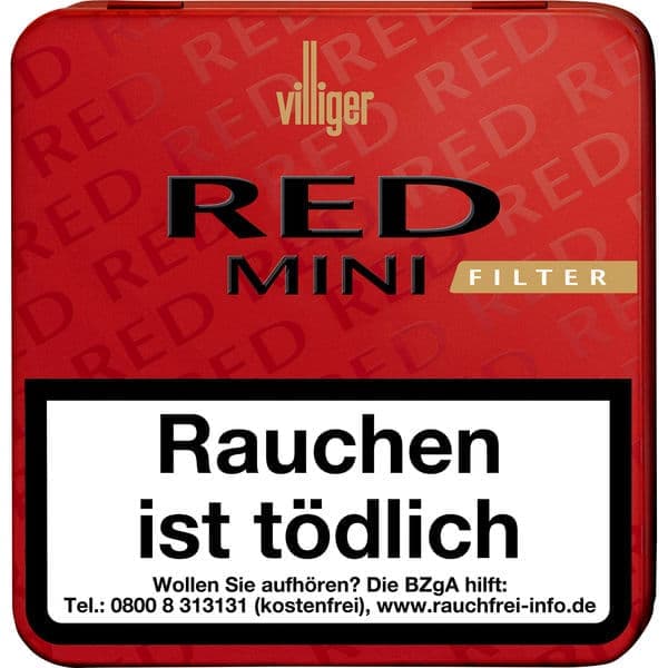 Villiger Red Mini Filter