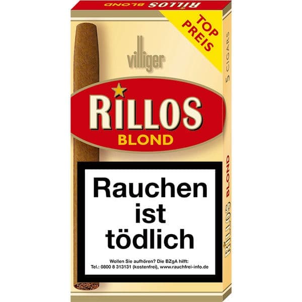 Villiger Rillos Blond Zigarillos