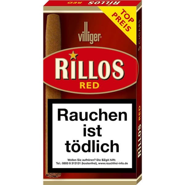 Villiger Rillos Red Zigarillos