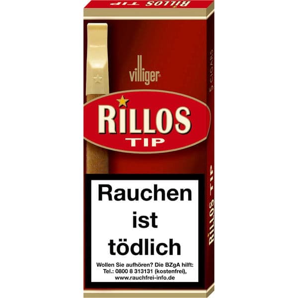 Villiger Rillos TIP Zigarillos