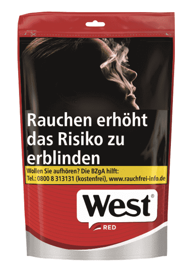 West Red Tabak Beutel